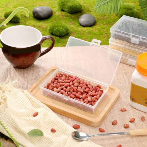 Jetec 18 Pieces Small Clear Plastic Storage Box, 5.2 x 3 x 1.2 Inch - Image 7