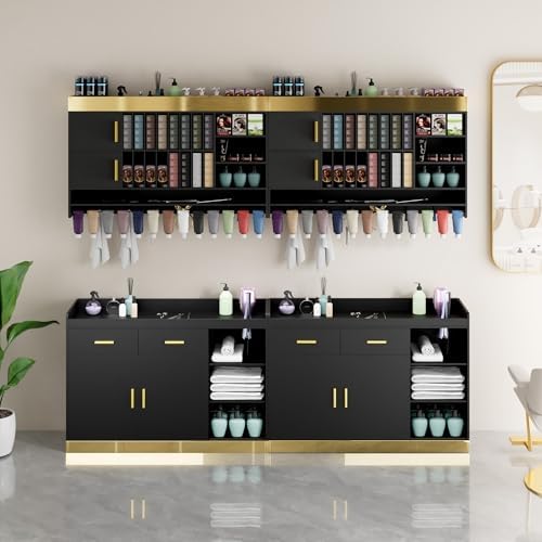 Wall Mount Hair Color Organizer Rack, Holds 100+ Hair Dye Tubes - Image 6