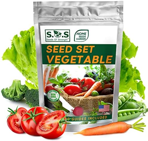 14,500+ Vegetable & Fruit Seeds - 33 Heirloom Varieties for a Bountiful Garden - Grow Tomatoes, Lettuce, Beans, More - Easy Garden Starter Kit - Planting Instructions - Image 2