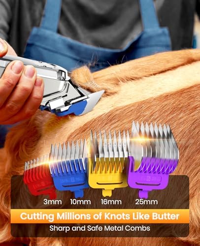 oneisall Professional Dog Grooming Clippers for Thick Hair - Image 2