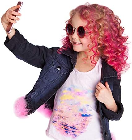 Desire Deluxe Girls Gifts Hair Chalk - 10 Temporary Washable Color Pens for Kids, Teenage, Make Up & Dress Up Colourful Styles Set Toy for Christmas, Birthday, Halloween Accessories, Party Activities - Image 5