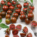 Park Seed Cherry Tomato Seeds, Planting Vegetables, Easy to Grow, Non-GMO, Variety of Colors and Sizes, Spring Garden, Gum Drop Black, Pack of 30 by ParkSeed
