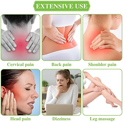 Geiserailie 2 Pcs Jade Combs Gua Sha Stone Scalp Massage Tool - Image 4