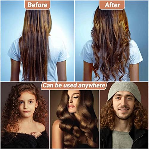 Self Grip Hair Rollers Curlers Set - 24 Pieces with 3 Sizes (4 Jumbo, 4 Large, 4 Medium) and 12 Clips for Volume on Long, Short, Thick, or Fine Hair - Image 7