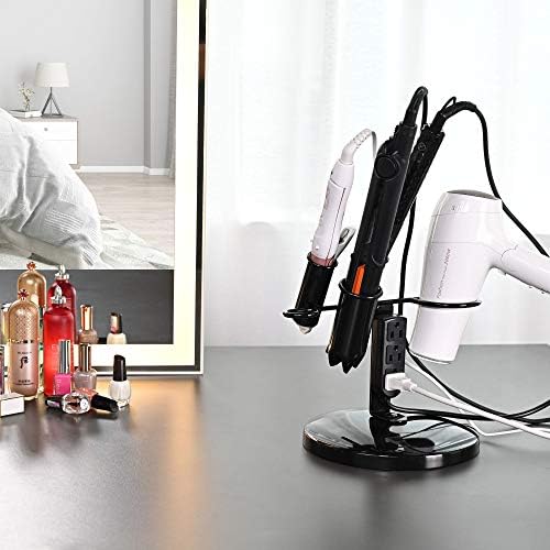 BYOOTIQUE 5-Hole Tabletop Blow Dryer Hair Iron Holder with 3 Outlets Salon - Image 7
