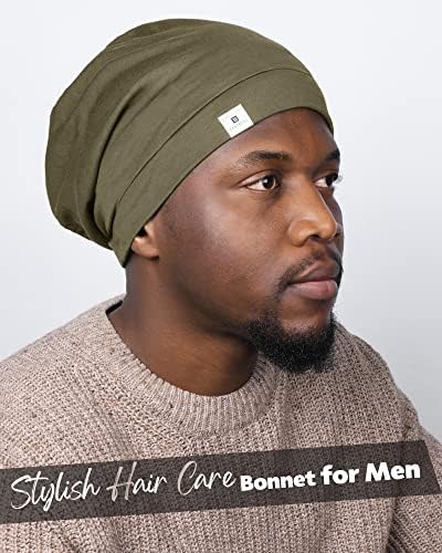 YANIBEST Slouchy Beanie Hat Satin Lined Sleep Cap Chemo Headwear Caps - Image 2