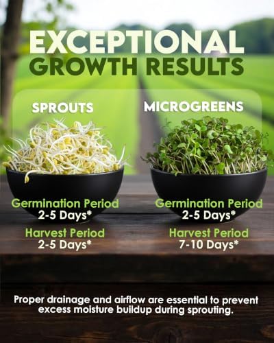 Nature Jim's Sprouts - Organic Radish Seeds for Sprouting – Non-GMO - 16 oz - Image 5