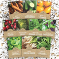 Organic Salad Lover Seeds Variety Pack - 10 Individual Packs - 2026 Season - Yellow Pear Tomato, Buttercrunch Lettuce and More! for Indoor & Outdoor Planting (Non-GMO, Certified Organic) by SweetYards