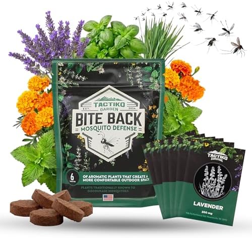 Tactiko Garden Herb Seed Kit with 6 Coir Soil Discs by TactikoSurvival