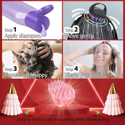 Cbiumpro 2 Pack Scalp Massager Shampoo Brush Scrubber Exfoliator - Image 7