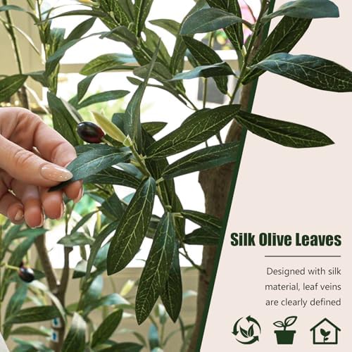 Vitalismo Olive Trees Artificial Indoor: 96% Lifelike - Looks Real Up Close - Image 3