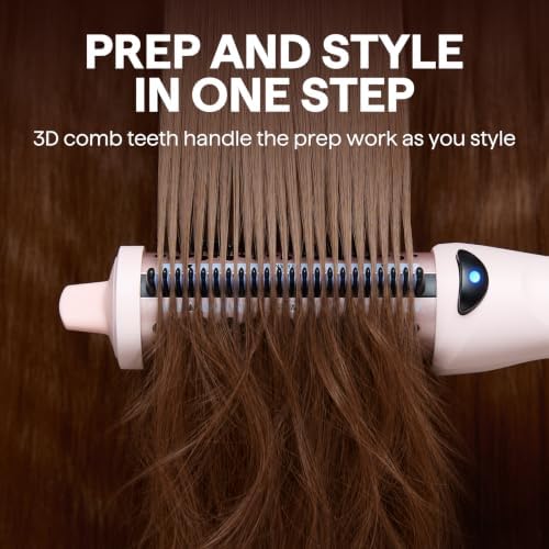 Wavytalk Steam Thermal Brush Steamlift Pro for Salon Blowout Look, 1.57" - Image 6