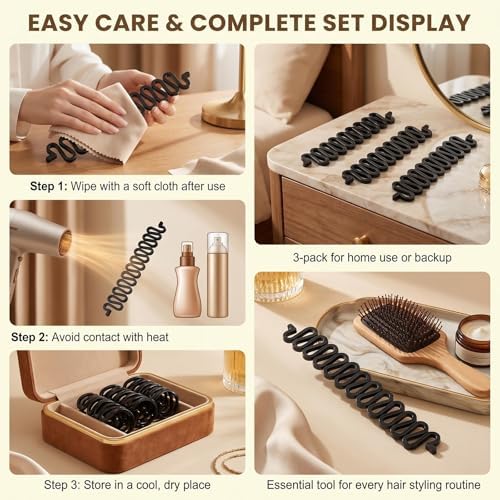 3 Pack Spiral French Braid Hair Braiding Tools for Women - Image 4