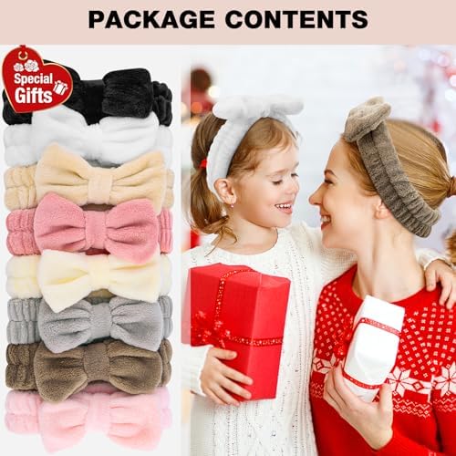 YOOVR 8pcs Spa Headband, Stocking Stuffers for Teen Girls Women (Classic) - Image 3