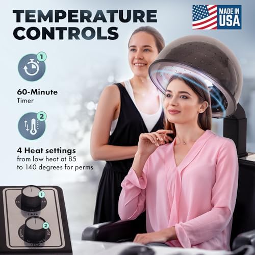 Buy-Rite Kate Hair Dryer Chair Combo Hooded Dryer Salon Chair 980W - Image 5