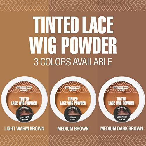 Red by Kiss Lace Wig Brush Tinted Powder Set – Matte Finish, Oil Control, Lightweight, Long-Lasting, Mix & Match Shade Duo - Image 5