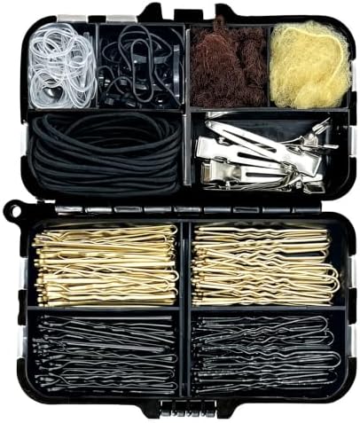 126Pcs Hair Accessories Kit, Bobby Pins Set, Dance Hair Kit by MAKEWORKEASIER
