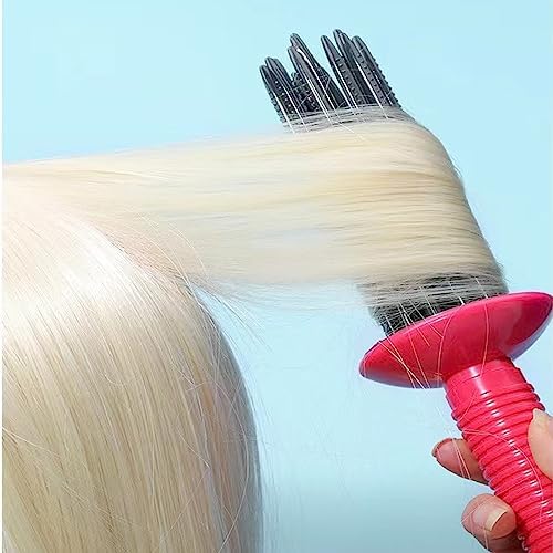 YF-ANEN Air Volume Comb for Curly Hair - Fluffy Curling Roll, Styler - Image 6