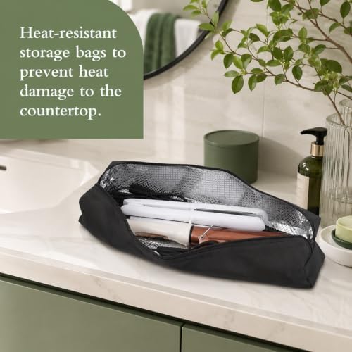 Flat Iron Bag Heat Resistant Travel Bag, Curling Iron Travel Bag - Image 4