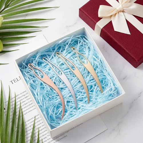 WILLBOND 4 Pcs Interlocking Tool for Locs, Gold, Silver, Rose Gold - Image 7