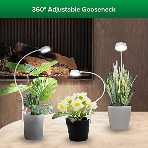 SANSI Grow Lights for Indoor Plants, Pot Clip-On Plant Light, 3-Pack - Image 6
