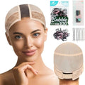 Wig Caps for Women Non Slip - All-in-1 Wig Cap for Lace Front Wigs by Qeedy