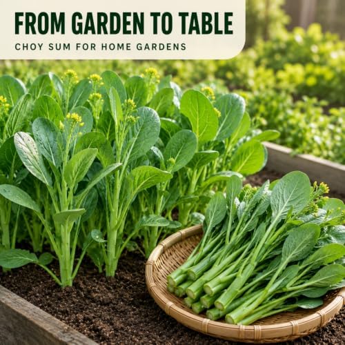 Bok Choy Seeds for Planting, Approx. 2,000 Chinese Cabbage Seeds, 1 Pack - Image 5