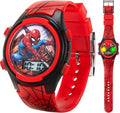 Marvel Spider-Man Kids Watches – Digital Display, Interactive Features, Adjustable Strap, Vibrant Spider-Man Graphics, Durable for Active Kids by Accutime