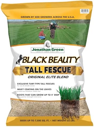 Jonathan Green Black Beauty Tall Fescue Grass Seed Blend - 25 lb by JonathanGreen