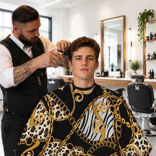 Barber Cape for Men, Professional Hair Cutting Cape for Salon Use - Image 6