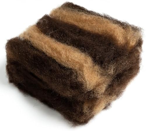 QVR Afro Kinkys Bulk Human Hair for Dreadlock Extensions Repair Locs, Twist Braiding Afro Kinky Human Hair for Locs 1 Pack 50 Gram Highlight Color - Image 2