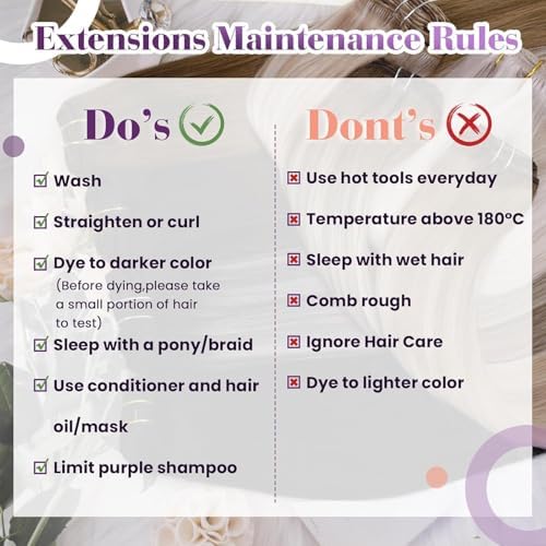 LaaVoo Human Hair Clip In Extensions, Long Auburn Styling, 24 Inch - Image 6