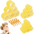 Jumbo Size Hair Roller sets, Self Grip, Salon Dressing Curlers, 3 Inch 18 Packs (6XJUMBO+6XLARGE+6XMEDUIEM) by AFANSOCLUB