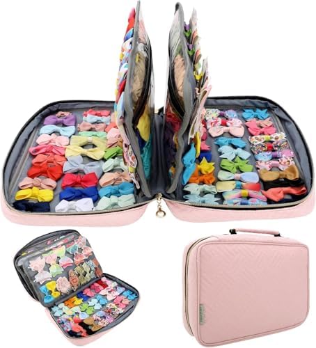 Micom Hair Accessories Storage Bag For Baby Girls, Hair Bow Organizer by MICOM