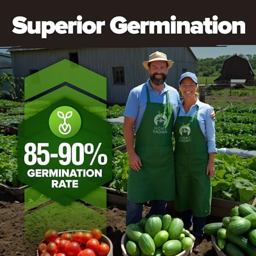 HOME GROWN 25 Variety Survival Seed Vault 14,200+ Heirloom Non-GMO Vegetable Seeds for Planting, High Germination, Family Garden Starter Kit, Tomatoes, Peppers, Carrots, Beans, Kale, Indoor Outdoor - Image 2
