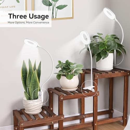 2 Packs Plant Lights for Indoor Growing, Clip on Grow Light - Image 3