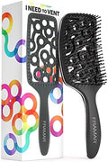 FRAMAR Professional Vented Hair Brush, Curved Hair Brush For Blow Drying by FRAMAR