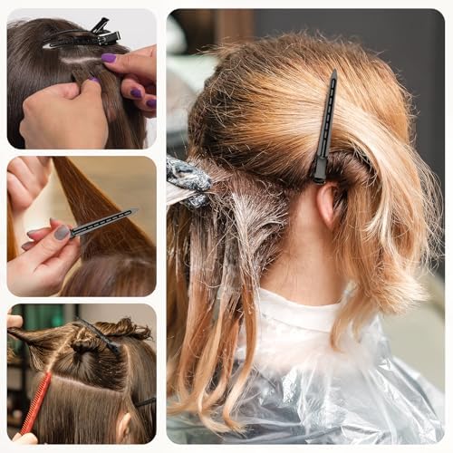40PCS Metal Duck Bill Hair Clips for Women Alligator Curl Clips for Styling - Image 6