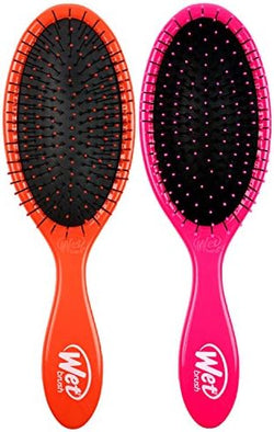 Wet Brush 2 Piece Original Detangler, Pink and Orange by WetBrush