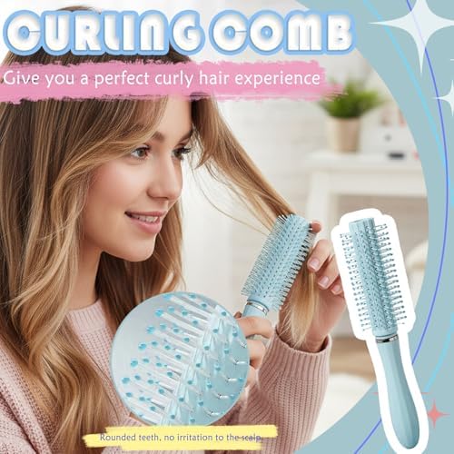 4 Piece Hair Brush Set, Detangling Comb Styling Kit for Women - Image 2