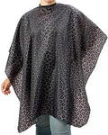Waterproof Leopard Hairdresser Cape - Cheetah Hair Cutting and Shampoo Capes by PlumHill