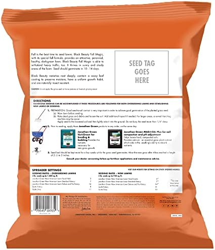 Jonathan Green Black Beauty Fall Magic Grass Seed - 3 lb - Image 2