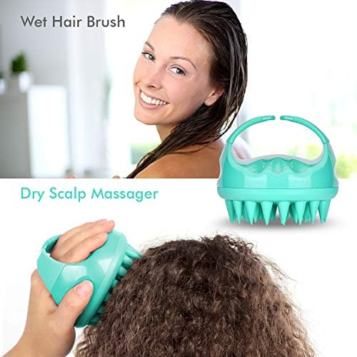 SAVION Scalp Massager Brush for Hair, Scalp Scrubber, Shampoo Brush - Image 3