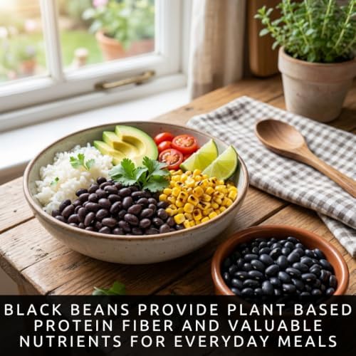 100 Black Turtle Bean Seeds | Heirloom Bush Beans | Seeds for Planting - Image 4