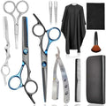 Fcysy Professional Barber Scissors Kit - Thinning Shears for Hair Cutting, Blending & Trimming, Wig Styling Scissors, Barber Accessories by Fcysy