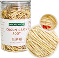 Lalang Grass Rhizome- Pure Natural Chinese Herbal Medicine-Dried Cogon grass root 白茅根3.53oz/100g Used for making soup-Brewing tea-Bai Mao Gen (Cogon grass root) by MOORCHOCO
