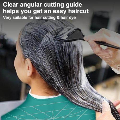 Silicone Hair Cutting Guide Collar - Waterproof Cutting Mat for Hair Stylist - Hair Cutting Cape - Image 4