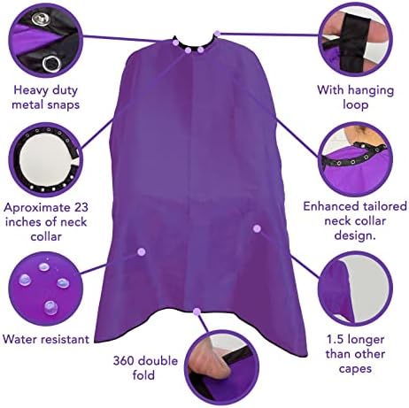 Allegro Combs Hair Cutting Capes - Image 3