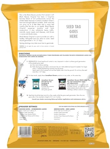 Jonathan Green Black Beauty Tall Fescue Grass Seed Blend - 25 lb - Image 2