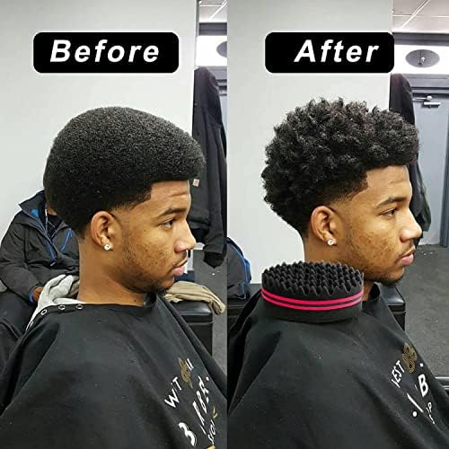 2pcs Hair Sponge Twist Comb, Curl Comb and Twist Brush for Men's Curls and Women's Natural Hair - Image 5